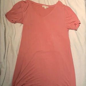Pink t shirt dress